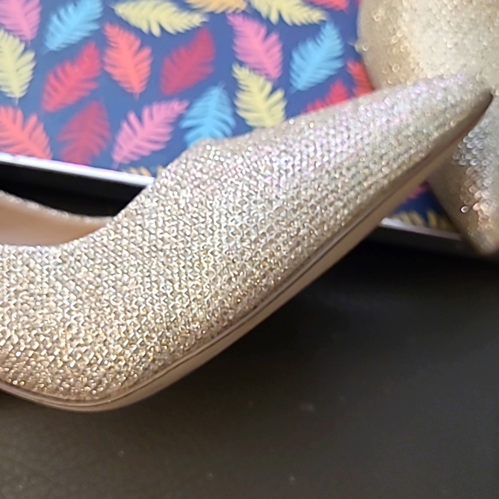 Call It Spring Gold Pumps - Picture 5 of 6